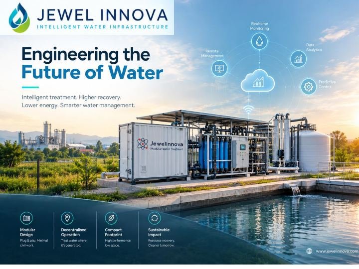 Brochure page 1 — Engineering the future of water